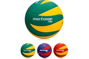 meteor® Volleyballs Size for Children, Teenagers and Women, Ideal for Children's Hands, Ideal Volleyballs for Training, Soft Volleyball with Non-Slip Surface