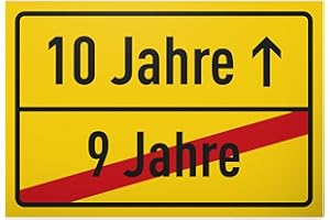 DankeDir! Place Sign Place Sign - Gift Idea Tenth Party Decoration Birthday Decoration - 10s 10th Birthday Children Birthday Gift Boys & Girls