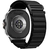 Rongep [Travel Loop] Samsung Galaxy Watch 9/8 44mm/40mm/Classic 46mm ile Uyumlu Kordon Rahat Kumaş Samsung Watch 9 44mm Kordo