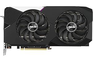 Asus Dual NVIDIA GeForce RTX 3070 V2 OC Edition Scheda Grafica, 8GB GDDR6 256-bit 14 Gbps PCIE 4.0, GPU NVIDIA Ampere, DUAL-RTX3070-O8G-V2