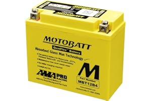 MotoBatt Battery MBT12B4 Fully Sealed CT12B-4, CT12B-BS(6)