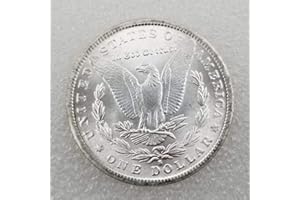 YunBest 1888 Estados Unidos Liberty Antiguo Morgan Un dólar - Gran Moneda Americana - Monedas Viejas de Estados Unidos - Estados Unidos Original Morgan Uncirculated Us Mint BestShop