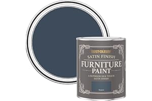Rust-Oleum Blue Furniture Paint in Satin Finish - Blueprint 750ml