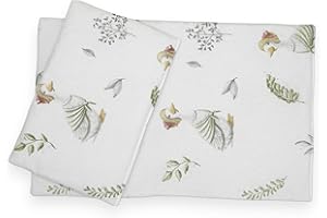 CuddlyZOO Dolls Teddy Quilt/Duvet Pillow Bedding Set Fits Up to 46cm 18" Doll Pram/Cot (duckling & umbrella)