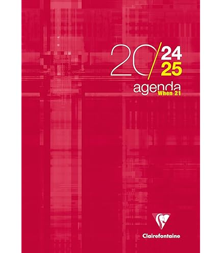 Kent - Agenda Spiralé - 1 Semaine Sur 2 Pages - 17 X 24,5 Cm