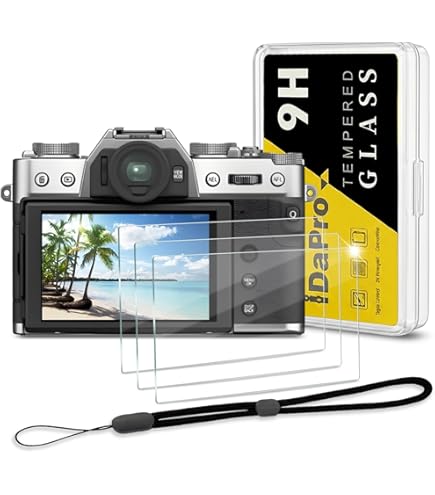 Brotect Pellicola Protettiva Vetro Per Fujifilm X100F – 3 Pezzi, Durezza 9H, AirGlass Anti-impronta – Made In Germany