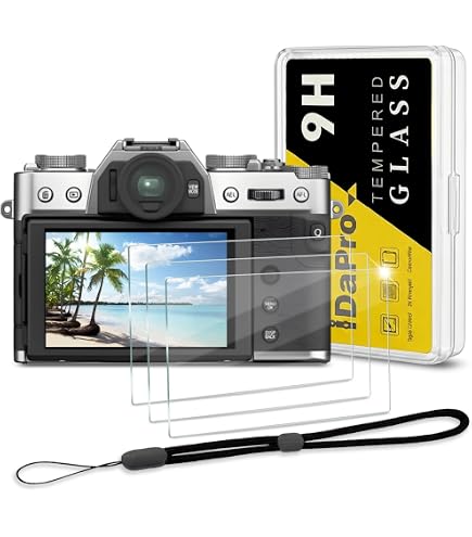 Brotect Pellicola Protettiva Vetro Per Fujifilm X100F – 3 Pezzi, Durezza 9H, AirGlass Anti-impronta – Made In Germany