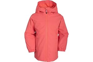 NORDOIS Softshelljacke Kinder Winddicht und Wasserdicht Jungen Regenjacke Outdoor mit Kapuze Atmungsaktiv zum Wandern