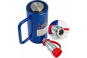 AMZCNC AZMCNC 30T Hydraulic Cylinder Ram Single Acting 4" Inch Stroke 30T Hydraulic Cylinder Jack Lifting Jack Ram Portable Single Acting Lifting Cylinders with 4 Inch Stroke