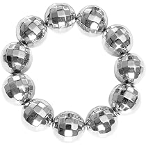 Set De Accesorios Disco Babe WIDMANN – Incluye Gorro De Lentejuelas, Gafas De Purpurina Y Pendientes De Bola De Disco, Ideal Para Fiestas Y Carnaval, Ajuste Sin Perforaciones