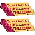 Toblerone of Switzerland Fruit & Nut with Raisins, Honey and Almond Chocolate Bar - 6 Pack, 6 X 100 g