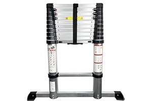 Abbey Access Telescopic Soft Close Extension Ladder 3.2m