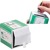 100 Salviettine Pulizia Fibra Ottica - Senza Polvere Per Connettori E Cavi - Foto 7