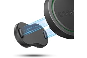 FIXCHORD Supporto Magnetico per Auto OOONO CO-Driver NO2, 1 Pezzo Supporto Magnetico Compatibile con Allarme per Telecamere di Velocità OOONO CO-Driver NO2, Base Adesiva Forte per Cruscotto