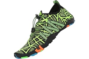 SAGUARO Water Shoes for Women Men Beach Shoes Wet shoes Lightweight Aqua Shoes Swim Shoes Quick Drying Sea Shoes for Surfing Diving Sailing Pool Kayak,Gr.2.5-13