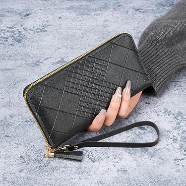 PORTA ASSEGNI E Porta Cartamoneta / Portafoglio In Pelle Con Inserto In Oro 18kt EUR 39,00 - Foto 2