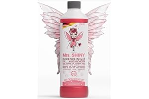 Mrs. SHINY - Wischroboter Reinigungsmittel mit Magnolienduft - streifenfreie Sauberkeit & schnelles Trocknen - Bodenreiniger Wischroboter - Kompatibel mit allen Saugwischern - 750ml
