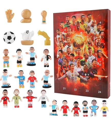 American Football Adventskalender 2024 – 24 Tage Rugby-Überraschungen Für Kinder & Jungen | Weihnachtskalender Mit Spielzeug