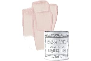 SHABBY CHIC FURNITURE PAINT Shabby Chic Chalk Based Furniture Paint 100ml (Baby Pink)