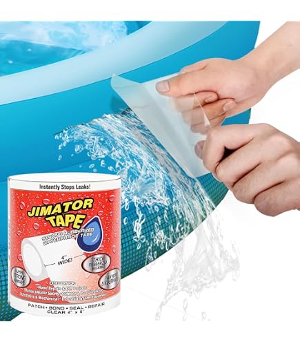 Ruban De Réparation étanche Ultra Résistant - 1,5 M X 10 Cm - Pour Piscine, Tente, étang - Noir