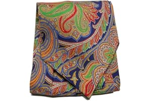 Avantgarde Foulard uomo di seta stampata disegni cashmere ascot cashecol made italy silk