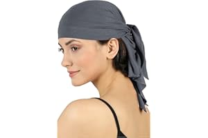DERESINA HEADWEAR Deresina Bandana de Bambu Unisex para quimio, perdida de Cabello, Ropa de Dormir