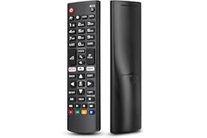 OMAIC Universal-Ersatz für LG-Smart-TV-Fernbedienung, Neue verbesserte Infrarot LG TV-Fernbedienung AKB75095308 AKB75095307 AKB74915324, mit Hotkey-Tasten