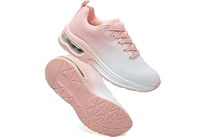 MAXOME Laufschuhe Damen Turnschuhe Sportschuhe Damen Sneaker Luftpolster Stoßdämpfend Joggingschuhe Orthopädische Schuhe Leichte rutschfest Hallen Fitnessschuhe Atmungsaktiv Walkingschuhe Womens Trainers