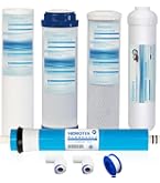 Filtro Minerale In-Line Da 10″ Per Osmosi Inversa – Confezione Da 2, Attacco 1/4″, Aggiunge Calcio E Magnesio All'Acqua RO