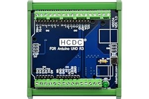 HCDC Module de bornier à broches pour rail DIN pour Arduino UNO R3