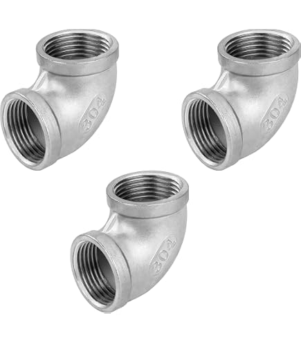 2 Raccordi Mobili In Ottone, 3/4" IG X 1" IG Raccordo Angolare In