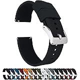 Barton Elite Silicone Watch Bands - Quick Release - Choose Color - 18mm, 19mm, 20mm, 21mm, 22mm, 23mm & 24mm Watch Straps