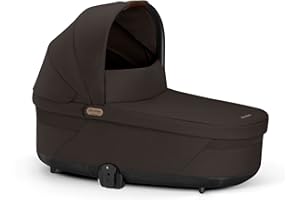 CYBEX Gold COT S LUX Kinderwagenaufsatz, Ab Geburt bis ca. 6 Monate (max. 9 kg), Für CYBEX Balios S Lux und Talos S Lux, Chocolate Brown