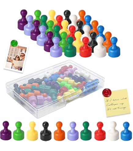 Poppstar 24x Kegelmagneten (12x16 Mm, Sterk, Houdkracht 3 Kg), Zwart