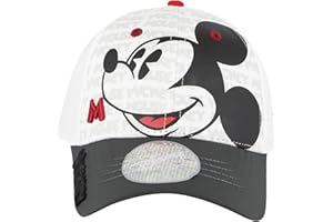 MYME FRESH Kids Baseball Cap Disney's Mickey Mouse Black, White