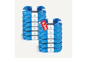 IVHOMESHOP 12 Piezas 6.5m Recambios compatible con todos contenedores de pañales,Foppapedretti & Tommee Tippee & Litter Locker II & LitterLocker Fashion & Angelcare Dress Up XL & Spross & Littycat Recambios