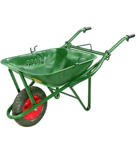 MAURER Carriola Ribaltabile Con Vasca 70 Litri - Carriola Da Lavoro Con Ruota Pneumatica - Foto 10