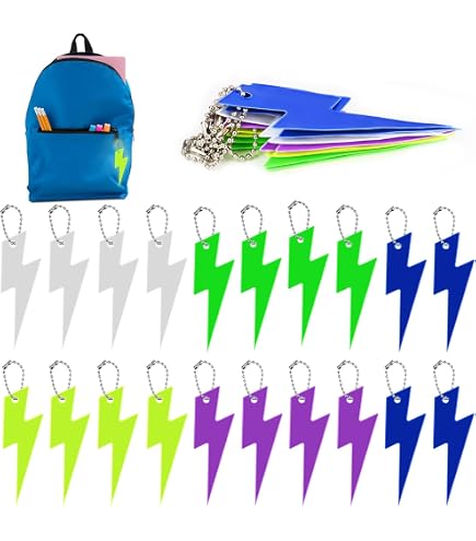 22 Reflektor-Anhänger Smiley – Kinder-Sicherheitsreflektoren Für Rucksack, Fahrrad, Kinderwagen – Erhöhte Sichtbarkeit