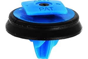 Agrafes pour vehicules type fiat - alfa romeo - lancia Restagraf Ref: 12631, Bleu/Noir