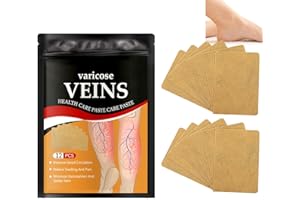 KOAHDE Vein Patch,Varicose Vein Patches,Varicose Vein Relief Patch,Spider Vein Patches for Legs,Varicose Veins Patch for Leg Varices,12pcs