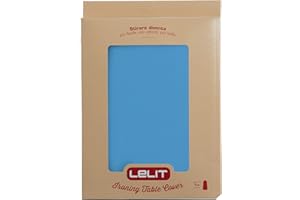 LELIT PA019 Telo copriasse imbottito azzurro, 129 x 44 cm