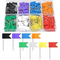 Puntine Per Lavagna Sughero,200 PCS Puntine Da Disegno Trasparenti Pins Trasparenti Decorative Puntine Da Muro Clear Push Pins Per Push Pins Thumb Tacks Bacheca Puntine In Scatola