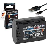 Doğrudan USB girişli (USB-C) PATONA (1360) Platin NP-FZ100 USB pil (2250 mAh)