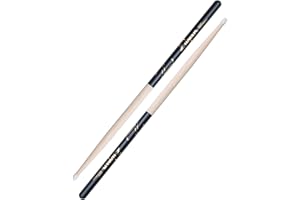 Zildjian 5A Hickory Drumsticks - Nylon Tip - Black DIP