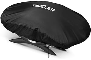 Tavaler Pokrowiec na grilla Weber Q100/Q1000/Q120/Q1200/Q1400, pokrywa grilla gazowego 600D Oxford, odporna na warunki atmosferyczne, do Enders URBAN, Explorer, osłona grilla elektrycznego