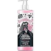 BUGALUGS 3-in-1 Dog Shampoo, Conditioner & Detangler – Raspberry & Lemon Scented Grooming for Smelly Dogs, Puppy Coat Care, P