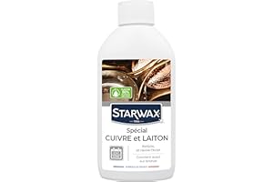 Starwax Limpiador para cobre, latón y bronce, 250 ml