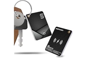 SEINXON Keys Finder Tracker Qi Wireless Charging IP68 Thin Item Wallet Purse Luggage Located Works with Apple Find My APP & Network (iOS Only)