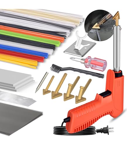Buy BIBOKLTIY Plastic Welder Plastic Welding Kit 150W 2 In 1 Hot Stapler Repair With 800pcs - View #9
