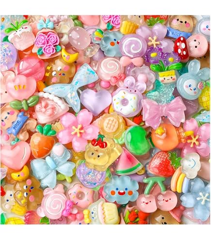 SUNNYCLUE 36 Pezzi Cabochon Cane In Resina 3D – Teste Di Cucciolo Per Scrapbooking E Bijoux Fai Da Te - 4